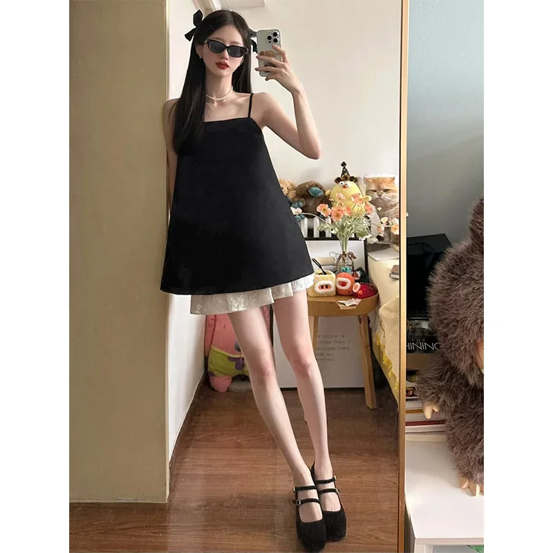 Crop Top Crochet - Kleur Contrast Chic Meisje 2 st
