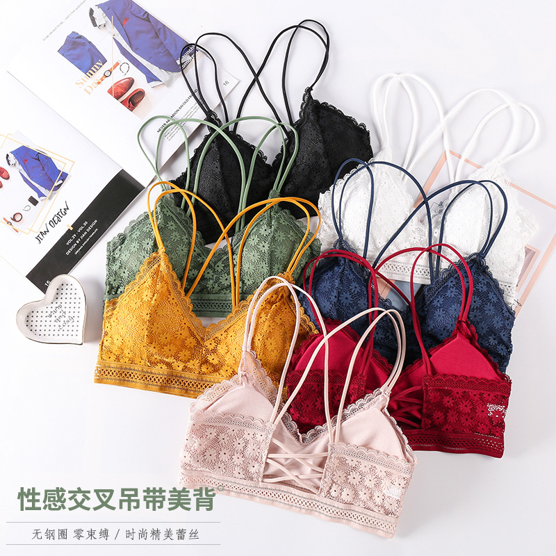 Bralette Triangle Set - 3D Sexy Lingerie Naadloze Sport Bh