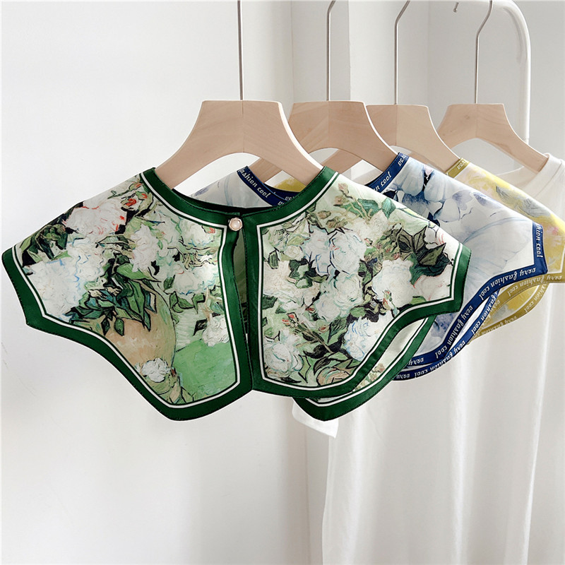 Mode Bloemen Afneembare Kragen - Blouse Off Shoulder recensie en prijs