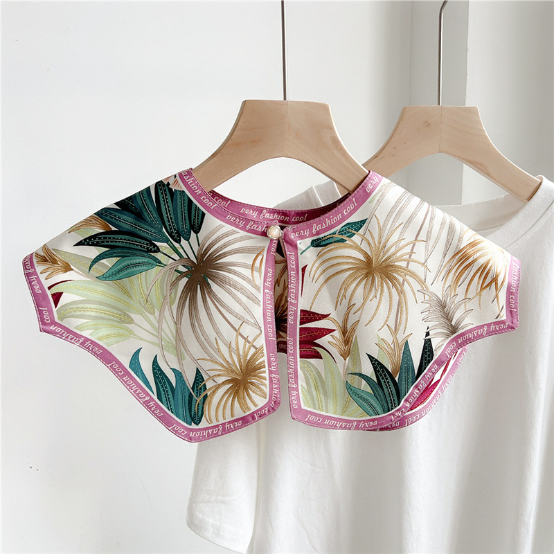 Mode Bloemen Afneembare Kragen - Blouse Off Shoulder recensie en prijs