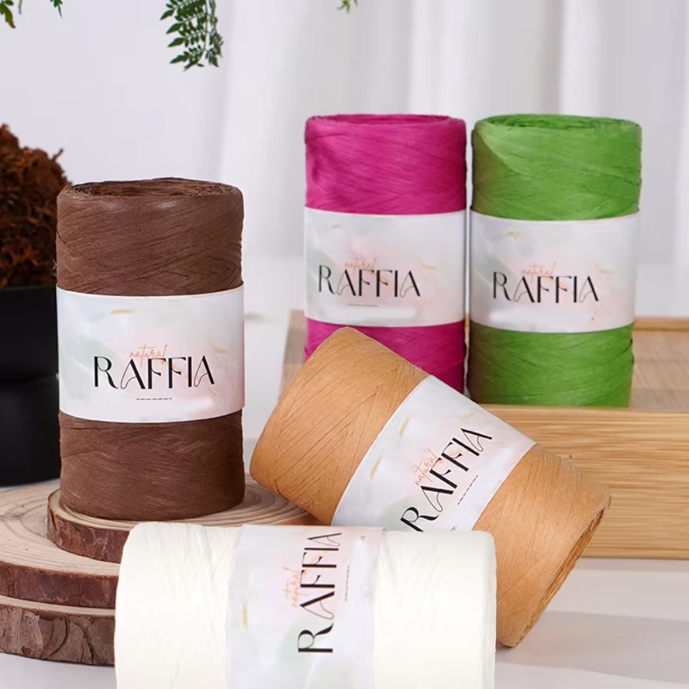 DIY Meerkleurig Raffia Garen D - Crochet Bag Raffia recensie en prijs