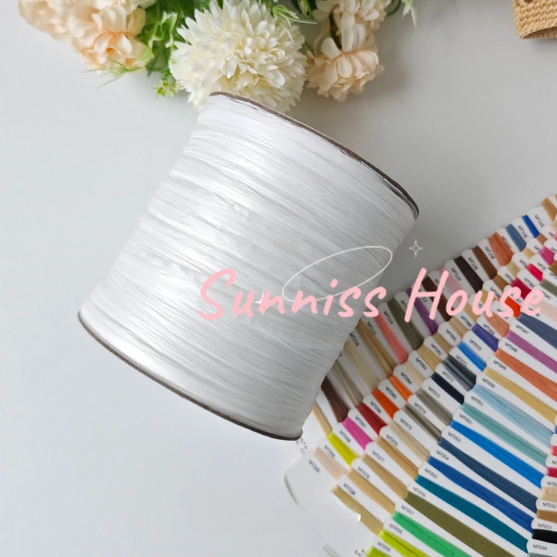 600M Matte Raffia Garen, 330G  - Crochet Bag Raffia recensie en prijs