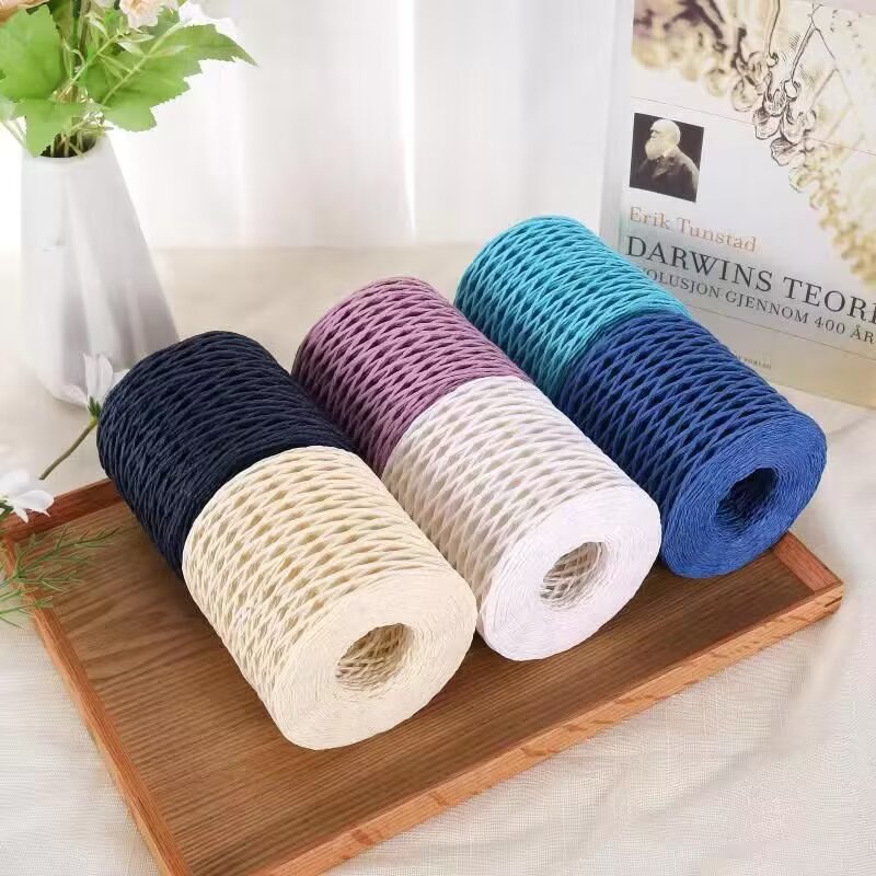 190g Raffia-garen, stropapierg - Crochet Bag Raffia recensie en prijs