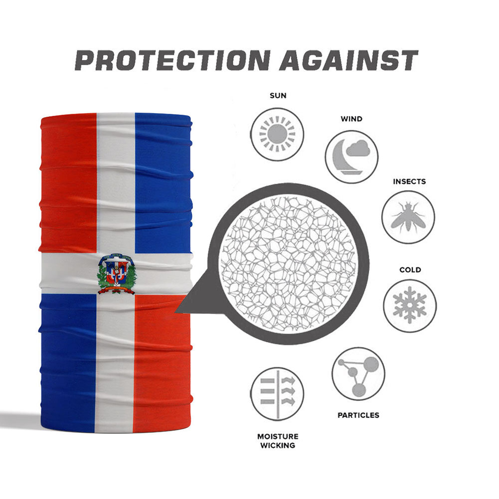 Dominica Nationale Vlag Bandan - Headband Summer Knit recensie en prijs