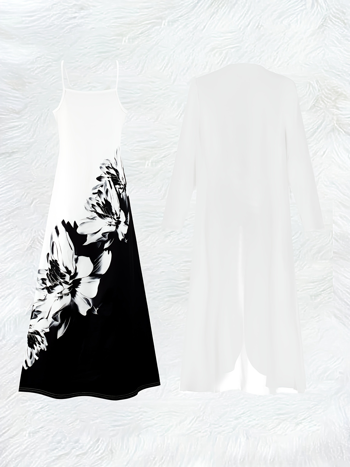Casual zwart-wit bloemenprint  - Romper Floral Print recensie en prijs