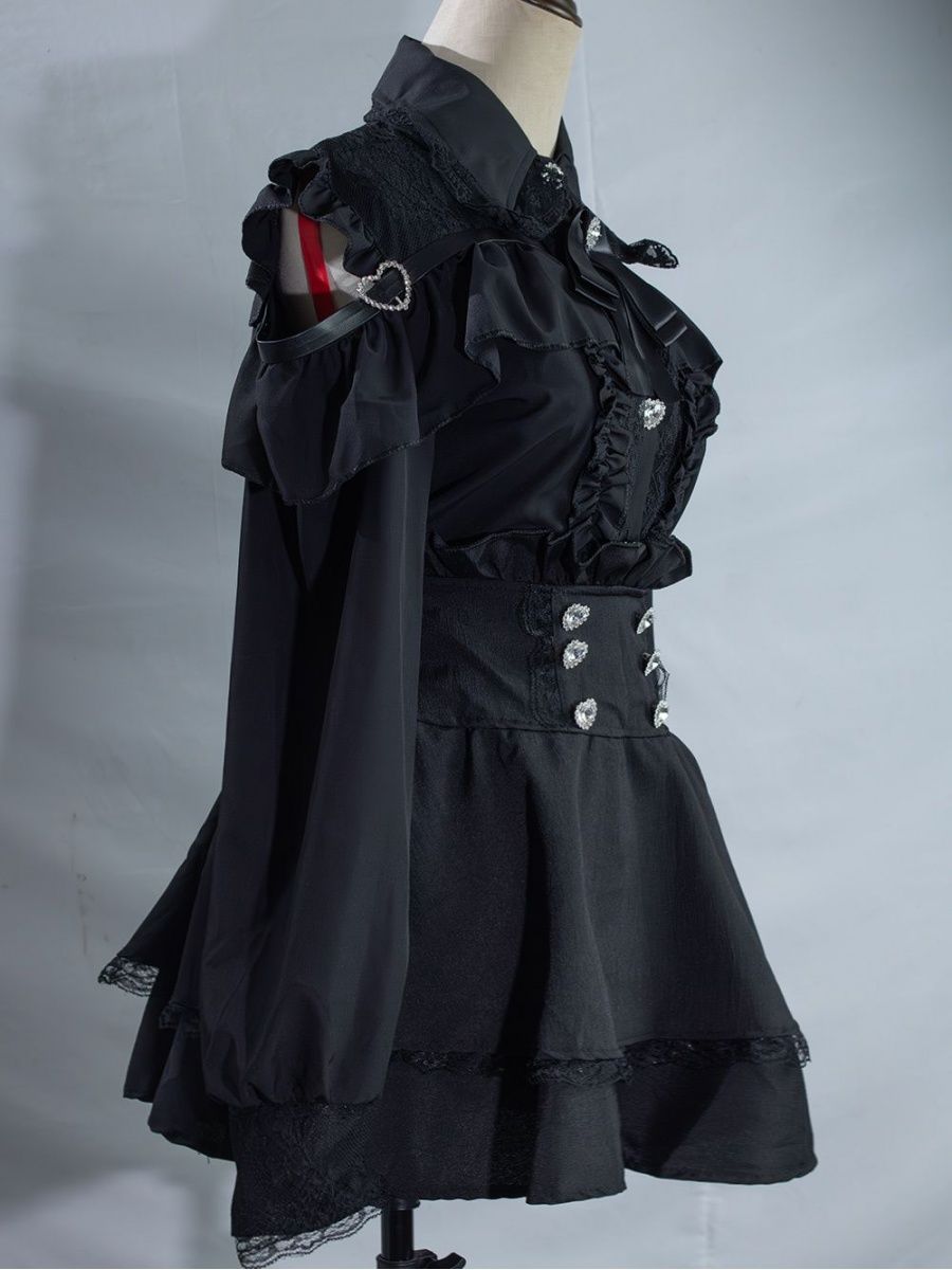 Subcultuur JK Uniform 2-delige - Blouse Off Shoulder recensie en prijs