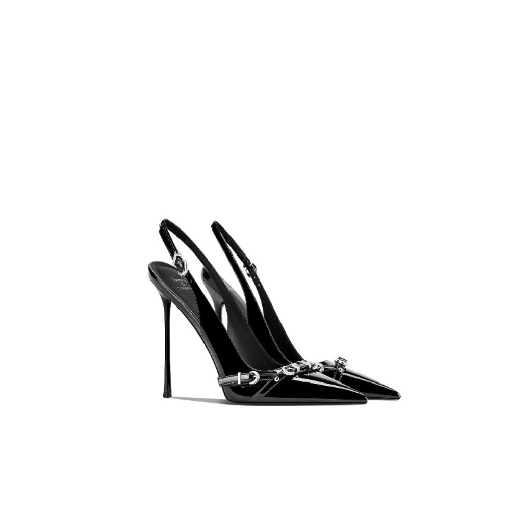 Modellen zwarte sandalen met s - Sandal Strappy Heeled recensie en prijs