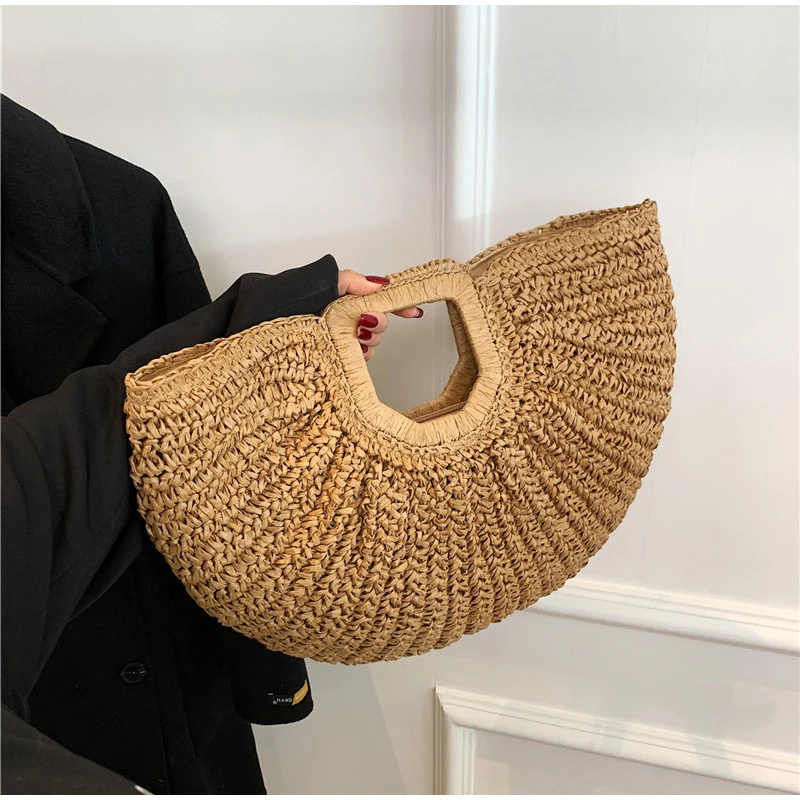 Merk geweven clutch bag luxe n - Crochet Bag Raffia recensie en prijs