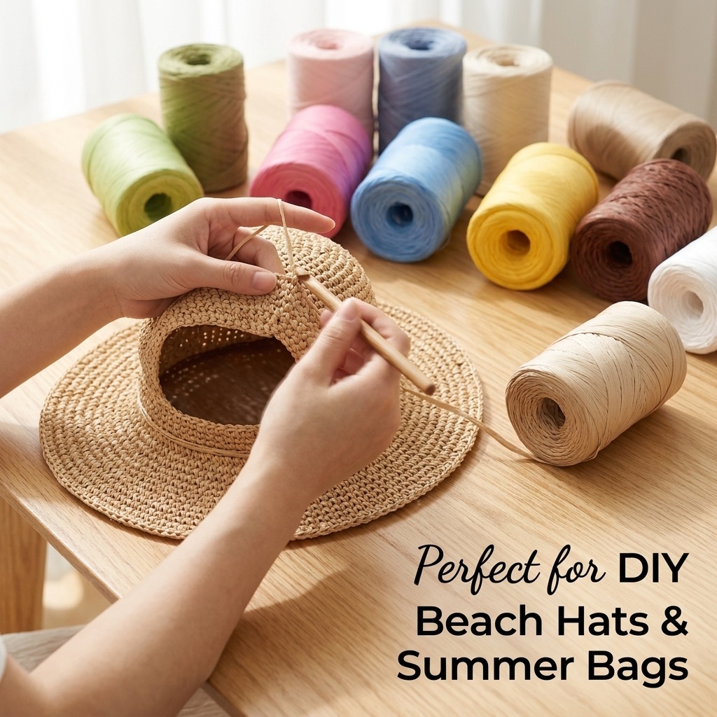 150m DIY Natuurlijk Papier Raf - Crochet Bag Raffia recensie en prijs